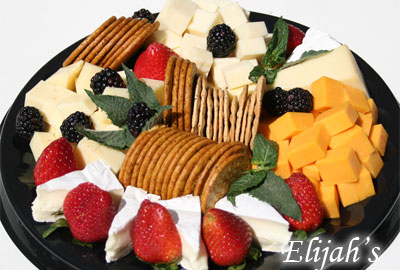 Elijah's Catering San Diego, Cheese and Craker Platter.